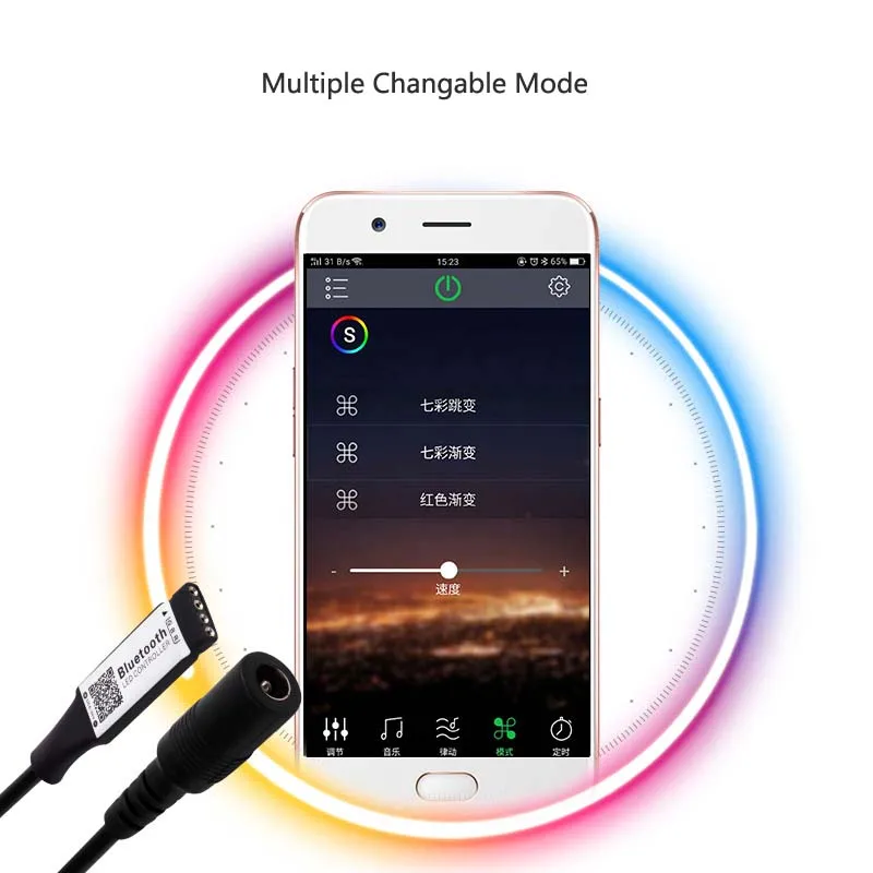 Bluetooth светодиодный контроллер DC12V пульт дистанционного управления по телефону