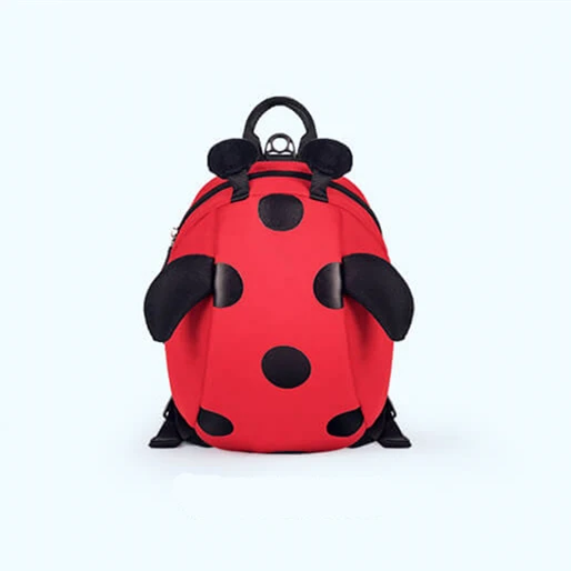Beetle Red Mijia Xiaoyang анти-потеря посылка, Детские рюкзаки, школьный рюкзак, милые Мультяшные Детские рюкзаки с ночной отражающей полоской для детей - Цвет: Beetle Red