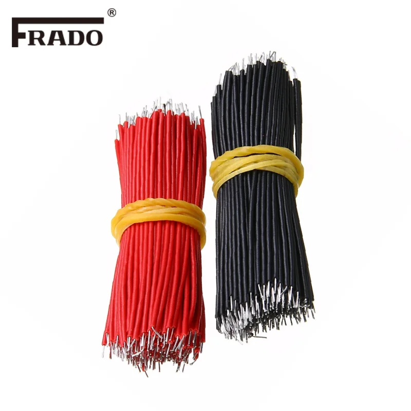 50 шт./лот 1007 24AWG оловянный кабель для пайки ПП 5 см мм Fly Перемычка провода Олово