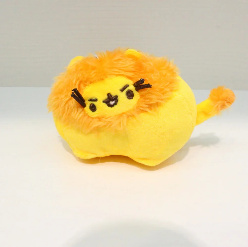 Lion 8CM 14 видов стилей, единорог, Кит, леопард, тигр, панда, Лев, котики, Civet Cat, 8 см, мягкая подвеска для ключей, кукла, игрушка SYTJ - Цвет: Lion 8CM
