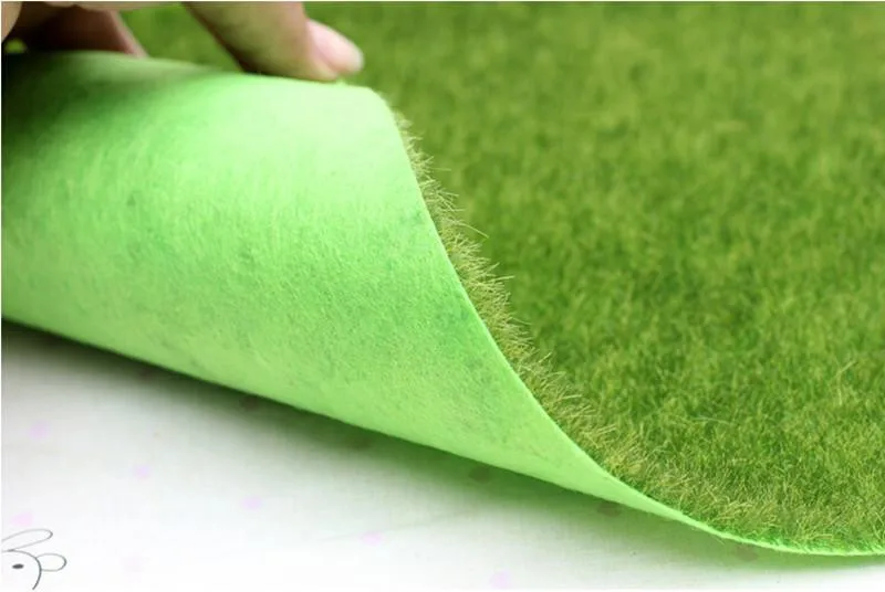 

15 x 15 cm Aritificial Home Garden Decor Grass Lawn Turf DIY ZAKKA Moss Bonsai Ornament Free Shipping