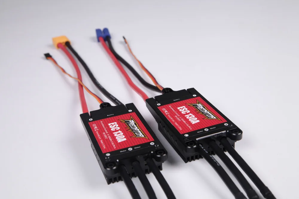 Predator ESC 130A с 8A SBEC регулятор скорости бесщеточный Поддержка 2 s-4S-6 S для RC модели самолета запасные части