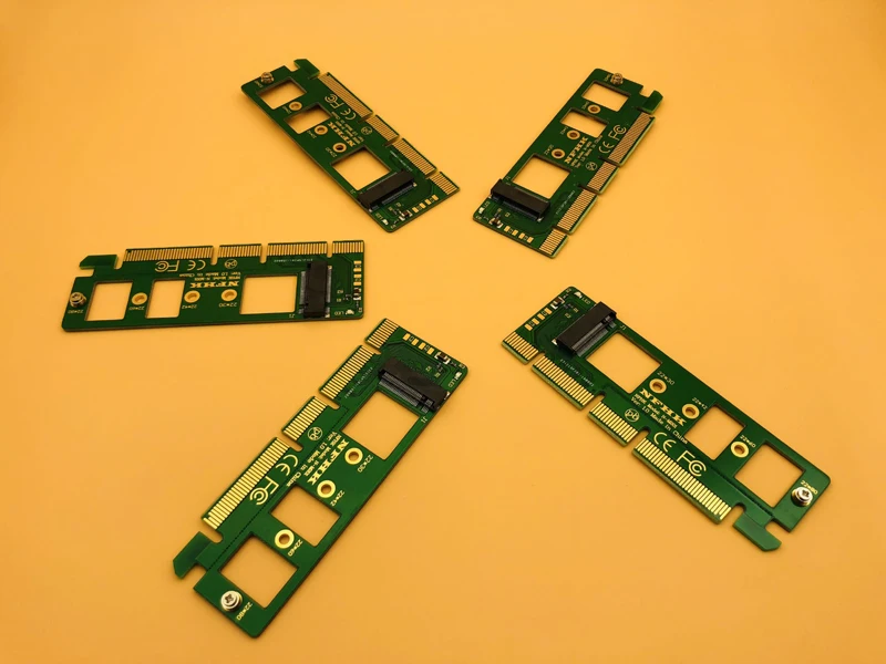 5 шт. NGFF M.2 NVME AHCI SSD для PCI-E PCI Express 3 0x4x16 Riser Card M Соединитель в форме ключа адаптер XP941