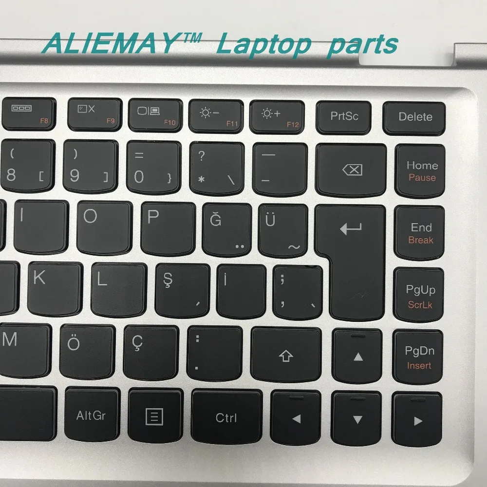 Запчасти для ноутбука LENOVO YOGA 2 13 Yoga2-13 Серебряный Упор рук с подсветкой TURKY
