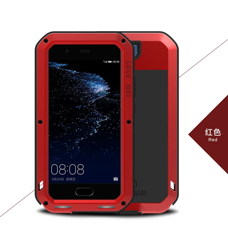 Для huawei P30 Pro P20 lite P9 P10 mate 30 Pro 20 10 9 Nova 4e 3e 4 Чехол LOVE MEI металлический защитный Алюминиевый силиконовый водонепроницаемый чехол