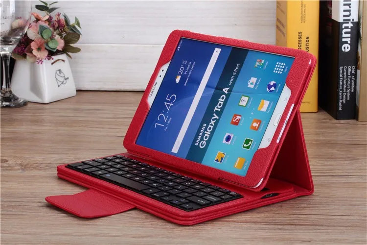 Чехол для samsung GALAXY Tab A 9,7 T550 T555 P550 P555 Съемная Bluetooth клавиатура портфель чехол-книжка+ подарок