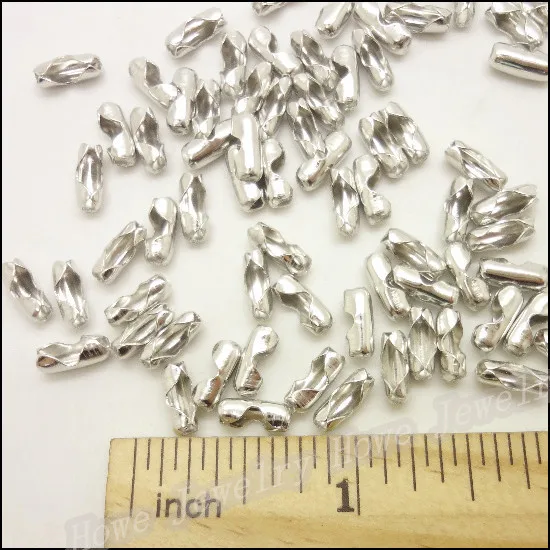 Бесплатная доставка! 1200 шт. белая K Соединительная бусинка Пряжка цепь застежка