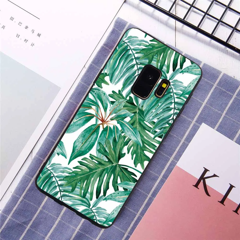 Cases For Samsung A8 2018 A6 Plus A7 A3 A5 2017 A320 A520 A720 Flowers Cat Fish Marble Stars Soft Silicone Phone Bag |