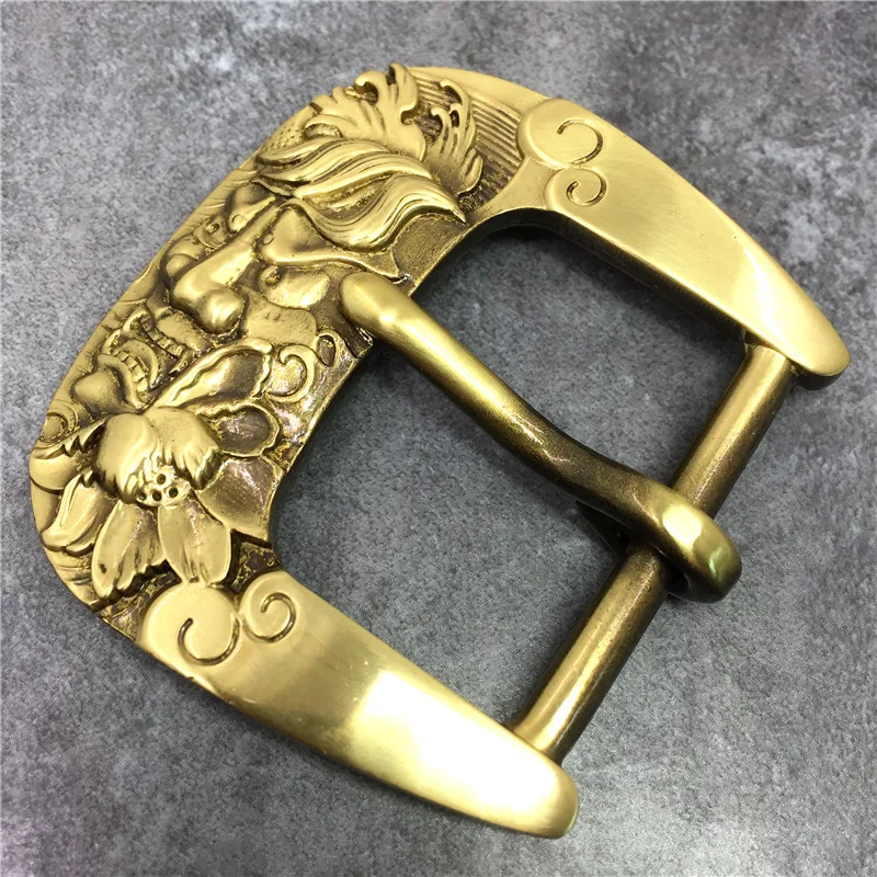 Высококачественная латунная пряжка с язычком дьявола для ремня аксессуары