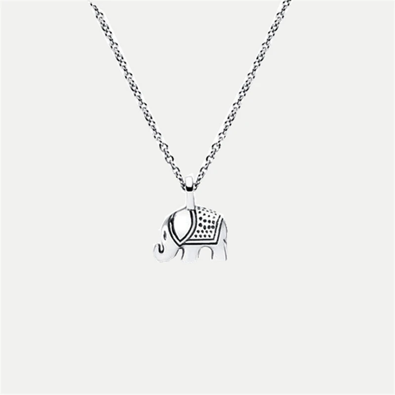 Женское винтажное ожерелье без шеи joyeria тибетское серебряное животное слон