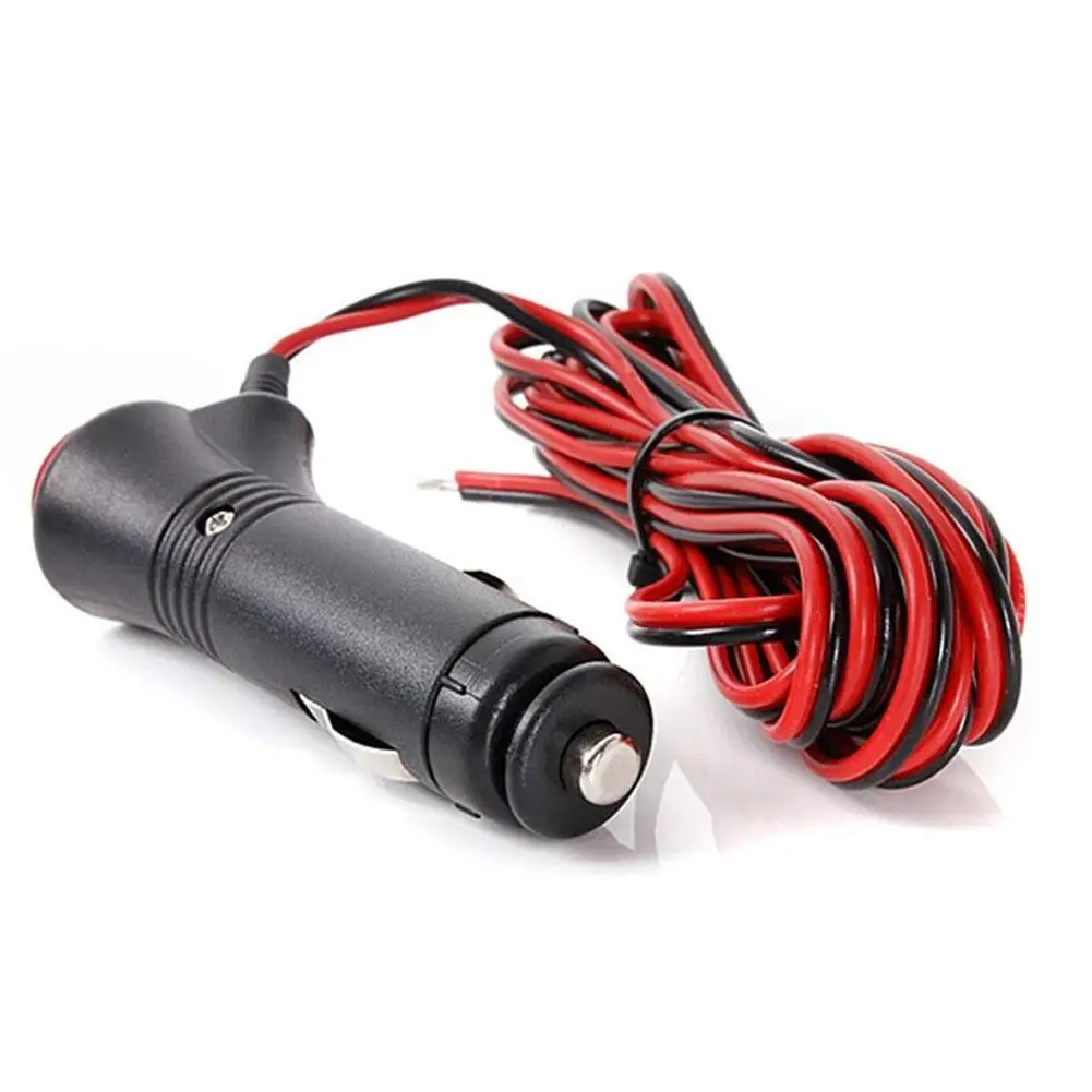 12V или 24V автомобильный сигаретный светильник er вилка с шнур питания