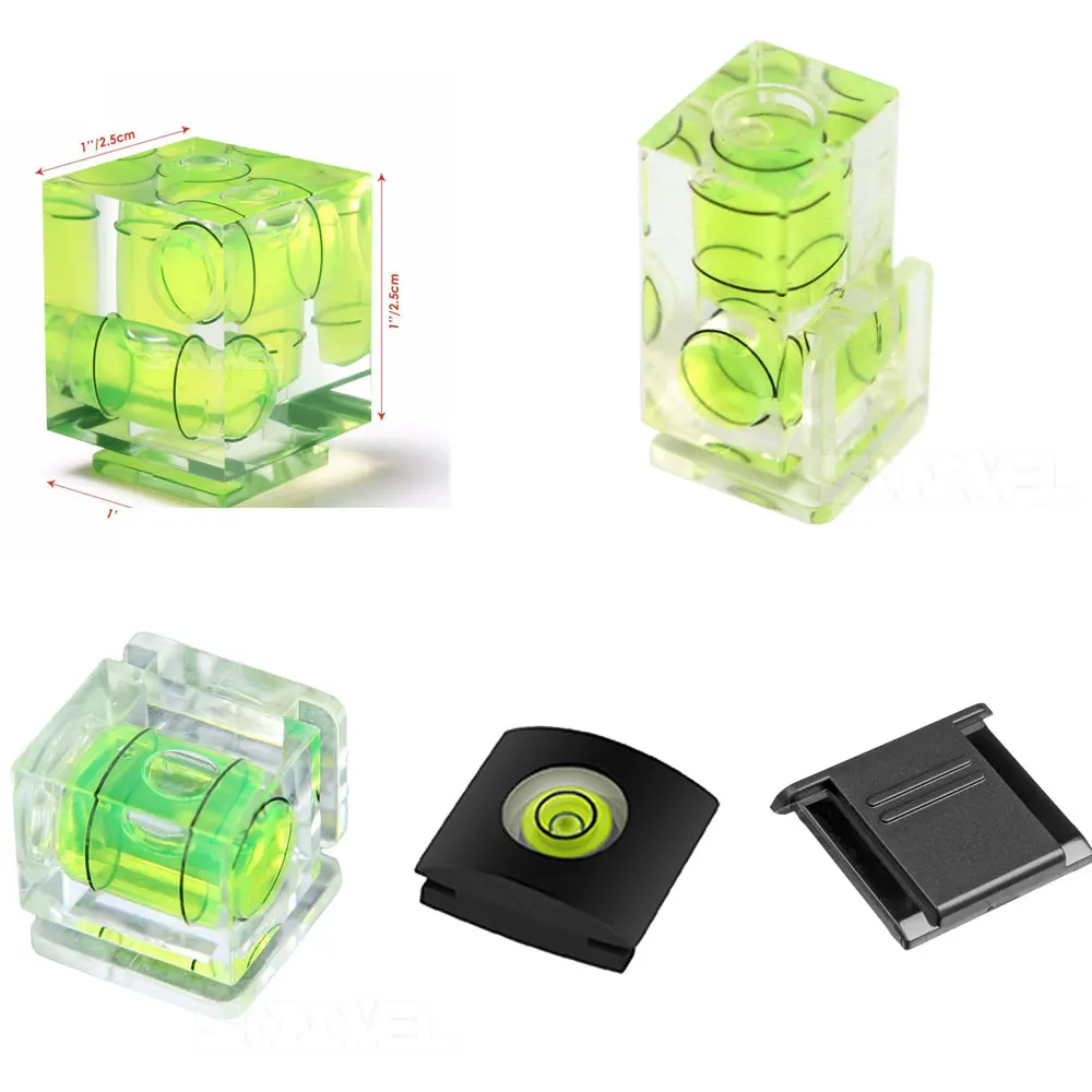 Универсальный трехосевой Уровень Горячий башмак с фиксированным пузырьковым спиртовым уровнем, 3D спиртовой уровень для Canon/Nikon/Pentax DSLR камеры, аксессуары для фотосъемки