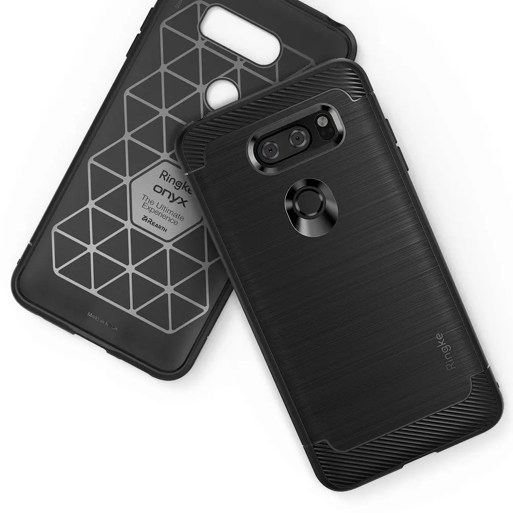 Ringke Air LG V30 чехол матовый металлический дизайн гибкий и тонкая отделка прочные