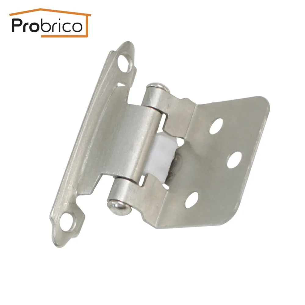 probrico 10 pair self close cabinet door hinge kitchen cupboard flush hinge antique furniture hardware free global shipping