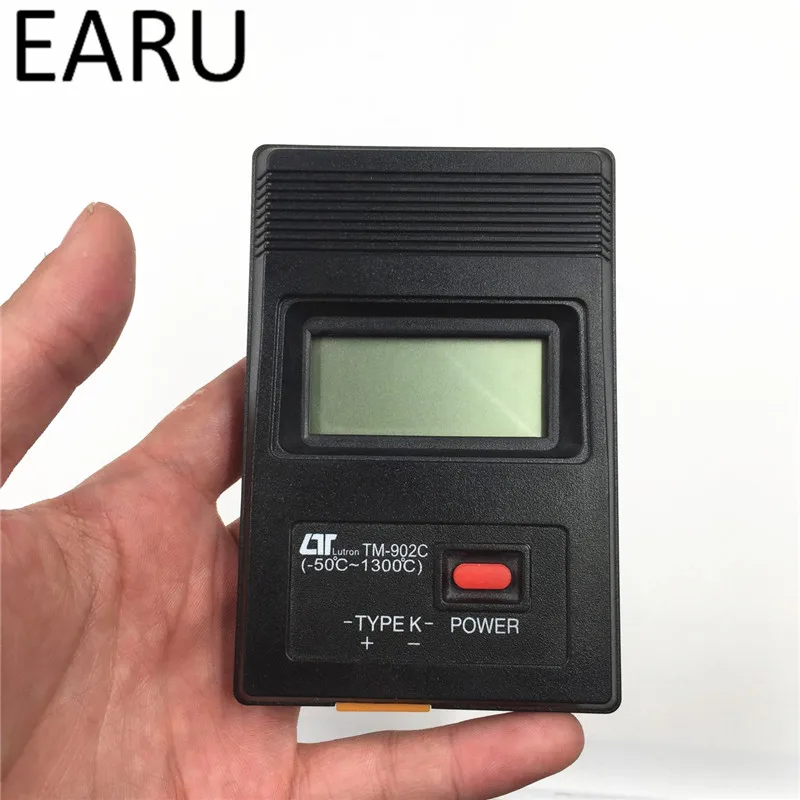 TM 902C цифровой ЖК дисплей термометр Температура детектор Промышленный Thermodetector