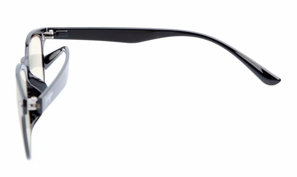 CG079 Eyekepper Винтаж Flex легкая пластиковая оправа Компьютер очки для чтения читателей желтые тонированные линзы