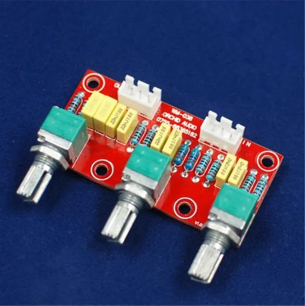 Собранный Hi-Fi усилитель пассивная тональная плата низкие частоты контроль