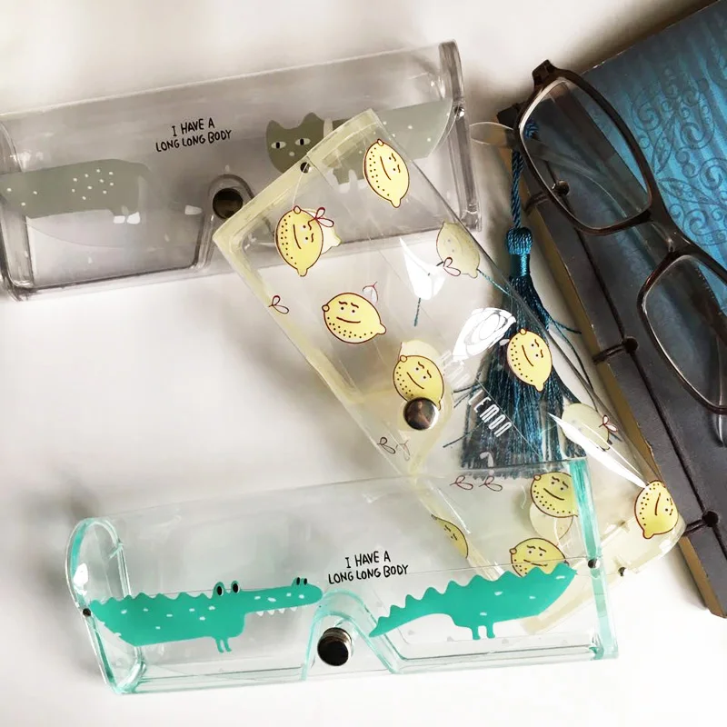 Симпатичный футляр для очков защищает Органайзер солнцезащитные очки защита