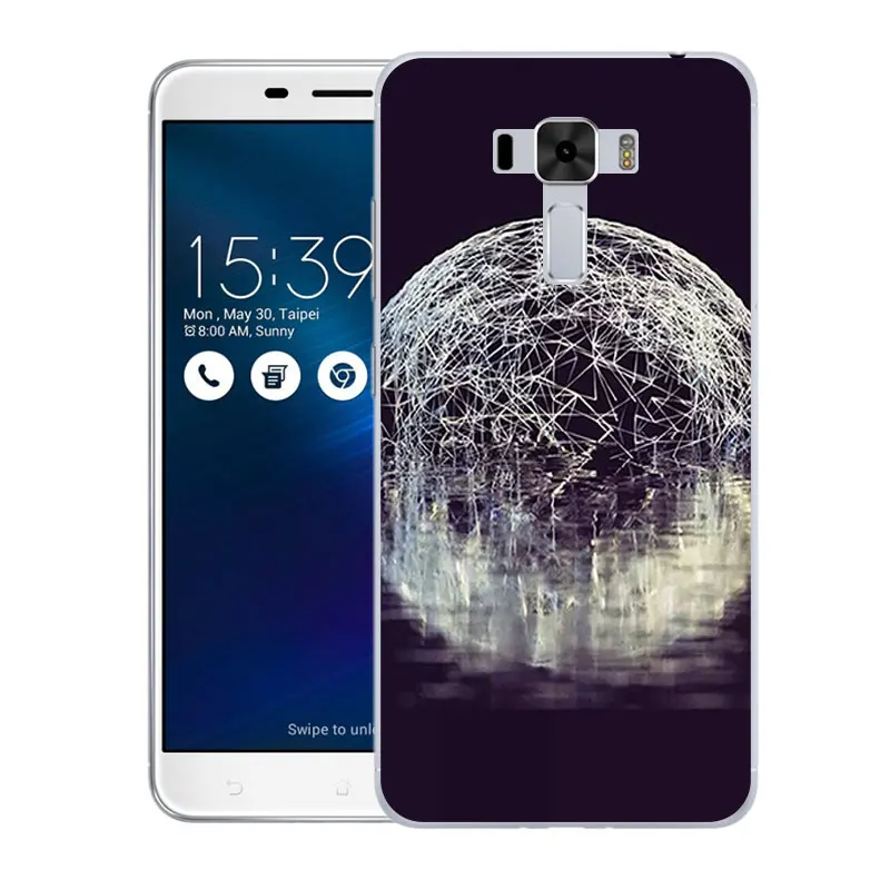 Мягкий защитный чехол для Asus Zenfone 3 Laser ZC551KL силиконовая задняя крышка с