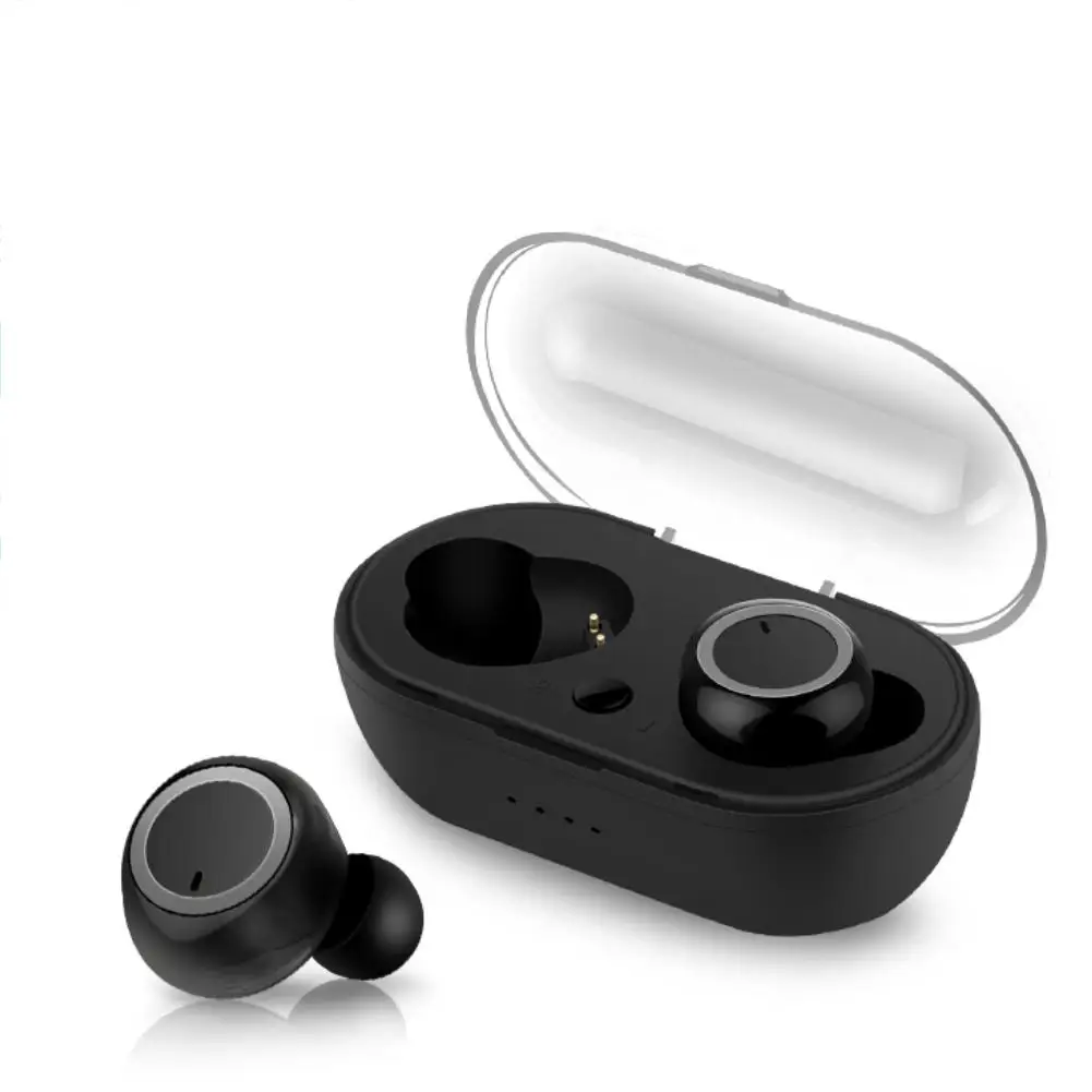 Размер Беспроводной Bluetooth наушники BT 5 0 Hi Fi стерео Бас звуком спортивные Шум