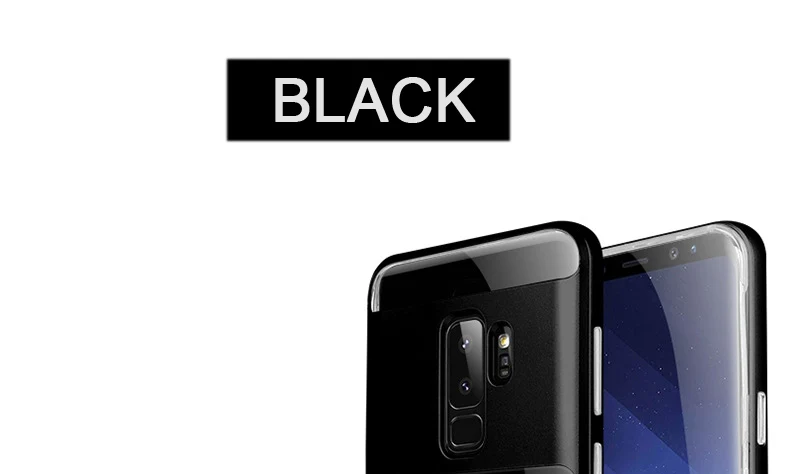 Чехол CAPSSICUM с подставкой, прозрачный чехол для samsung Galaxy S9 S9 Plus, PC, TPU, гибкая задняя крышка с подставкой, оболочка S9Plus