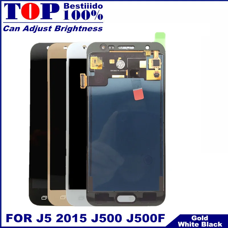 Протестированный ЖК дисплей для телефонов Samsung Galaxy J5 2015 j500 J500F кодирующий