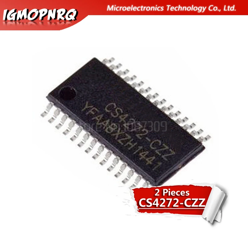 2 шт. CS4272-CZZ TSSOP-28 CS4272-CZZR IC | Электронные компоненты и принадлежности