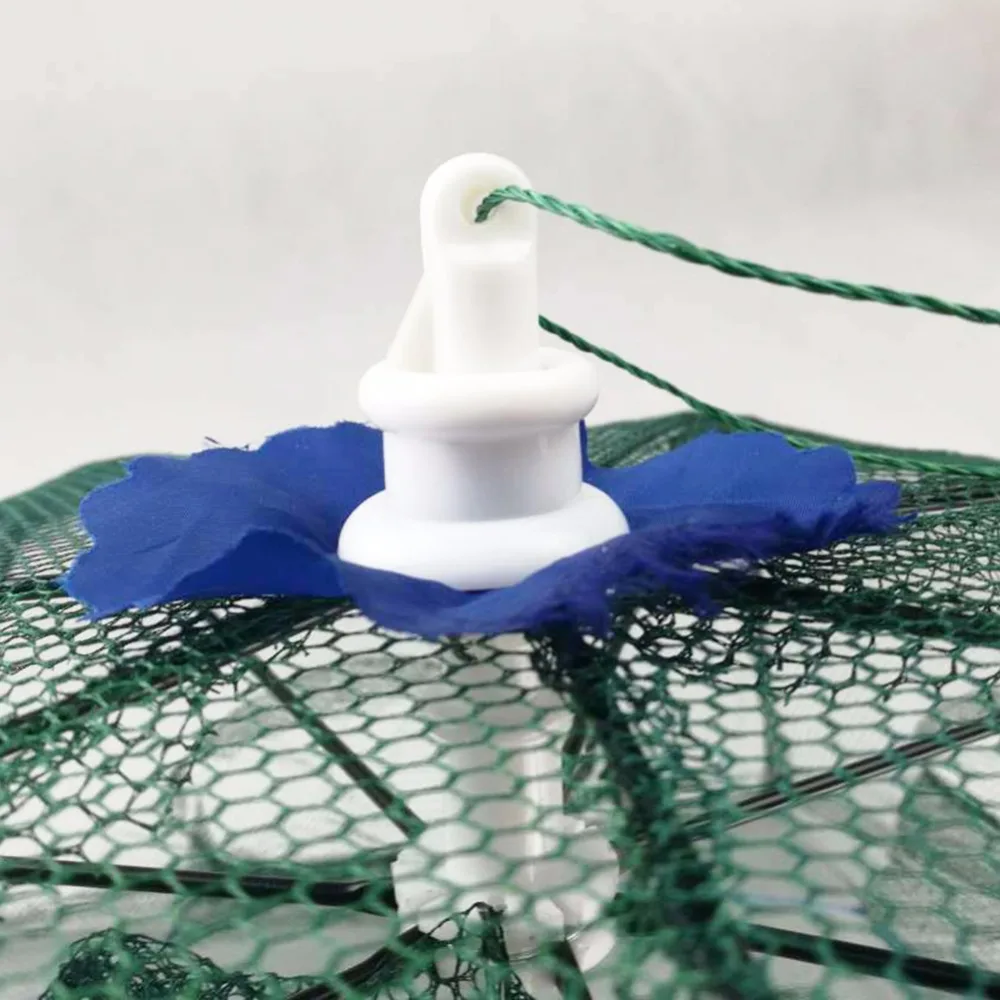 Mounchain Portable Automatic Folded Fishing Net Hunting Fish Shrimp Minnow Crayfish Crab Baits Cast Mesh Trap | Спорт и развлечения