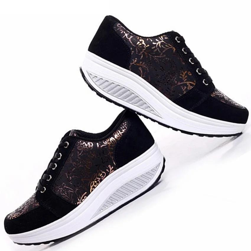 Женская обувь для бега Кроссовки на платформе zapatos mujer Брендовые низкие кроссовки