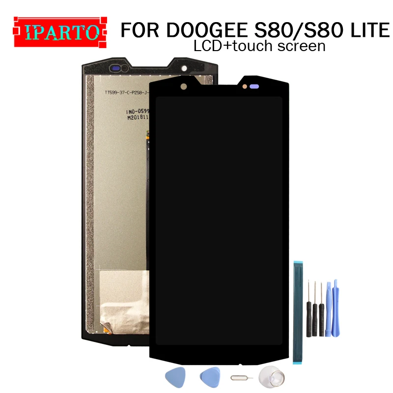 5 99 дюйма Для DOOGEE S80 ЖК дисплей + кодирующий преобразователь сенсорного экрана в