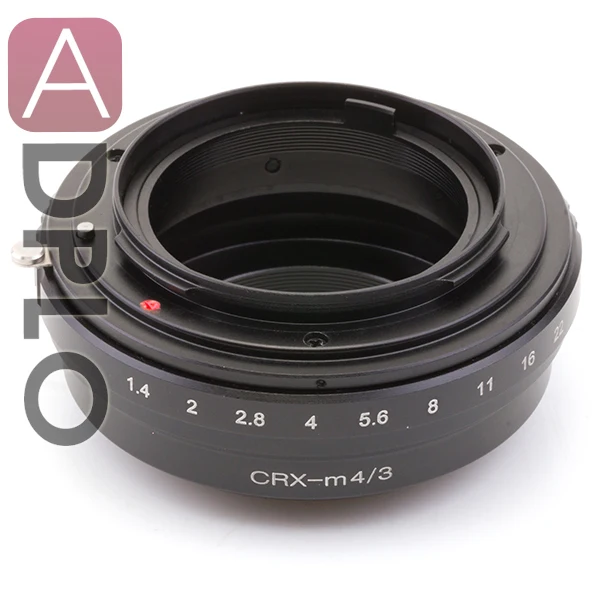 Адаптер для объектива Pixco подходит с креплением dotrex CRX к Micro4/3 M4/3 GM1 Camera GX7 GF6 GH3|lens