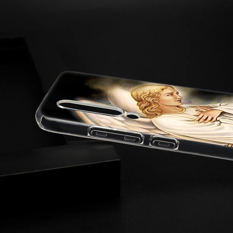 Силиконовый чехол The Guardian Angel для Xiaomi Pocophone F1 9T 9 9SE 8 A2 Lite A1 Mix3 Redmi K20 7A Note 4 4X 5 6 7 Pro S2 |
