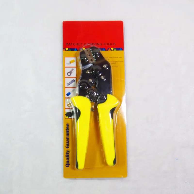 Multi-function Plug Spring Terminal Labor-saving Crimping European TAB Ratchet Pliers | Инструменты