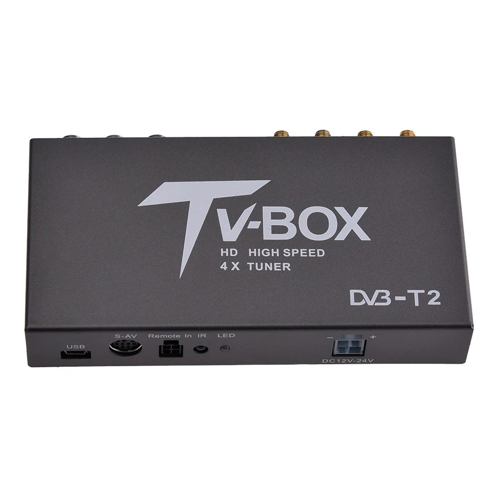 DVB T2 цифровой ТВ конвертер коробка быстрое декодирование мобильный автомобильный ТВ аналоговый тюнер высокая скорость 80 км/ч сильный сигнал приемник