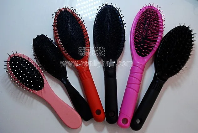 Парик гребень дерево для щетины Антистатический гребень|wig combs|wood woodwooden comb |