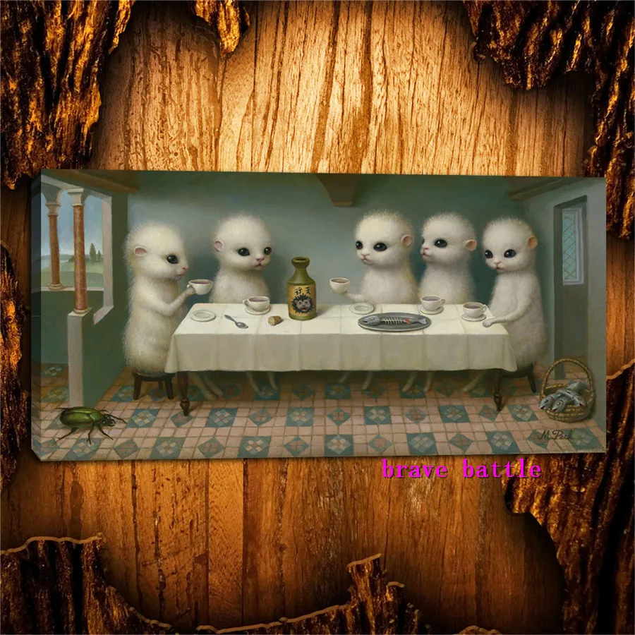 Mark Ryden детский необычный холст для живописи Тёмный мир гостиная спальня домашний