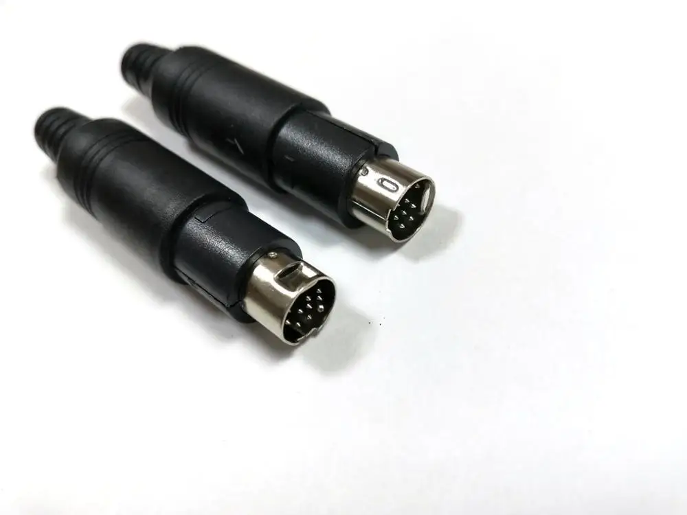 10 шт./партия 9 контактные разъемы Mini DIN|Соединители| |