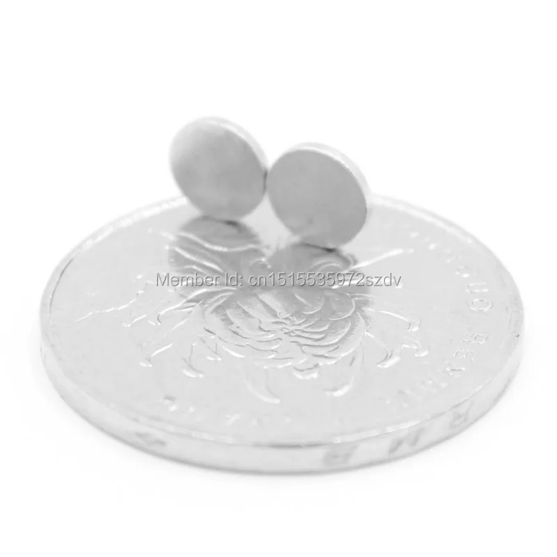 

500pcs Strong Round Dia 6mm x 1.5mm N35 Rare Earth Neodymium Magnet Art Craft Fridge 6x1.5mm