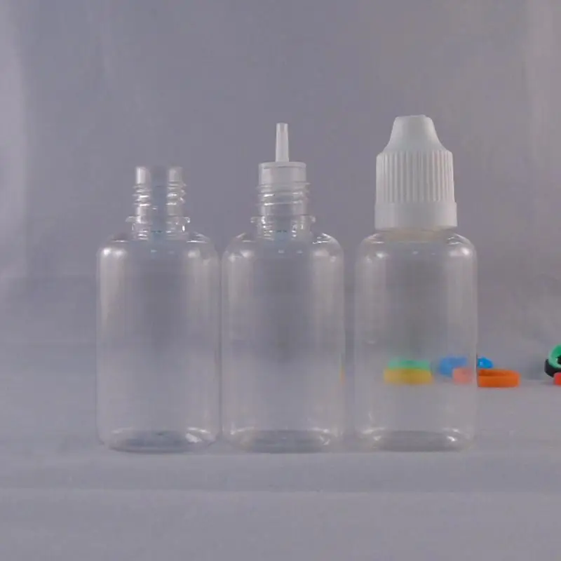 Высококачественная пластиковая бутылка eliquid 50 мл ПЭТ детская длинные и тонкие