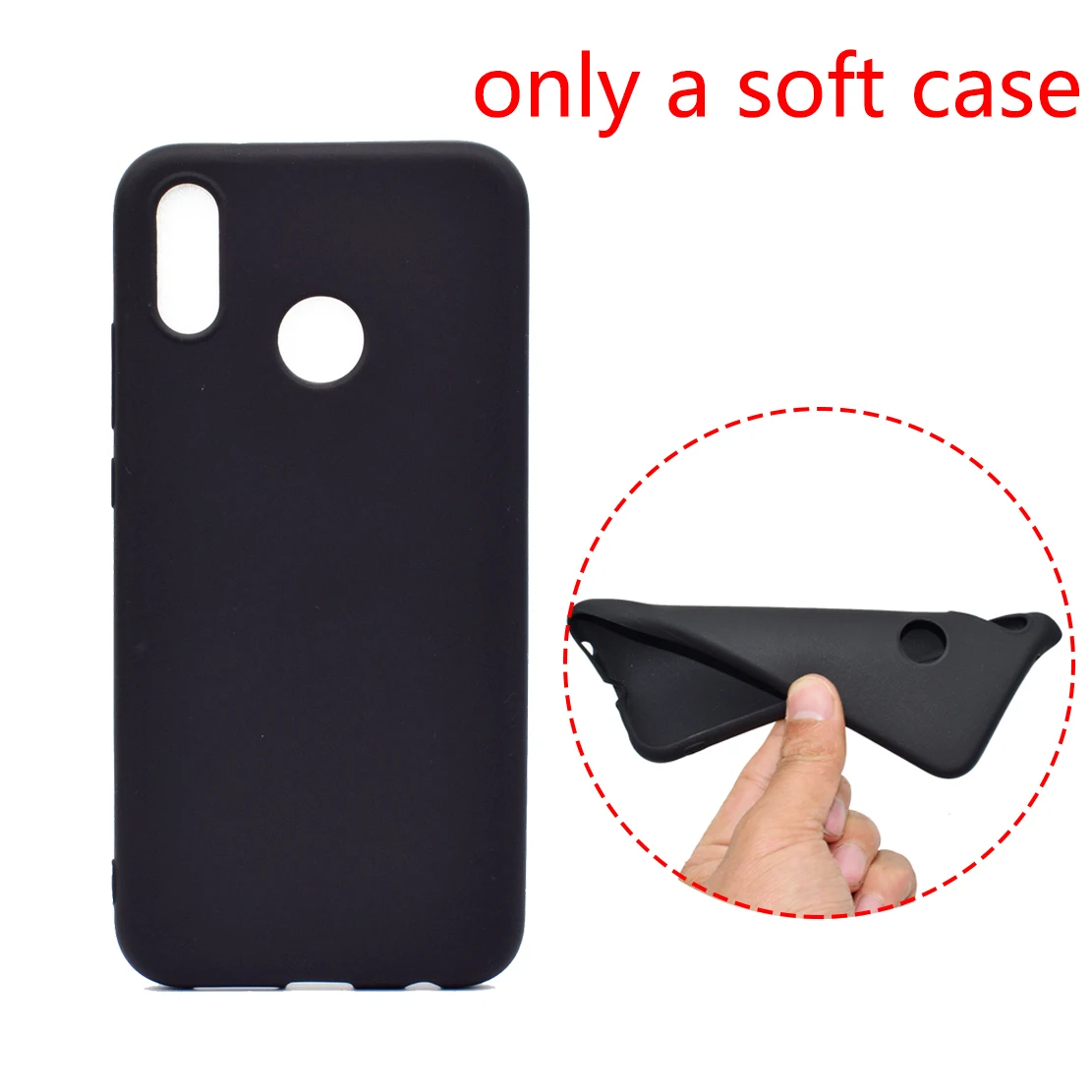 Huawei P Smart чехол POT LX1 LX1AF LX2J LX1RUA LX3 откидной кожаный чехол Huewai P Smart+ Plus Роскошный чехол-книжка 6,21 Дюймов s - Цвет: a black soft case