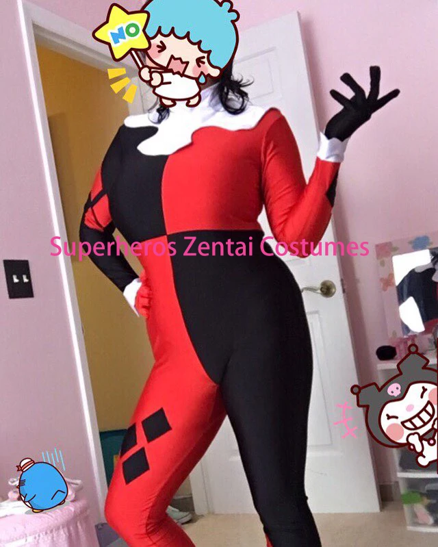 Костюмы Супер Злодей костюмы на Хэллоуин для женщин Косплей Zentai костюм|costume