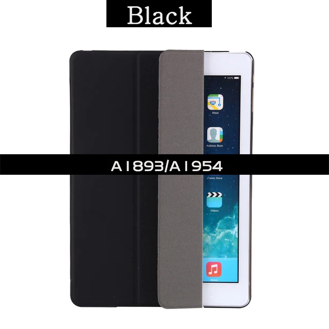 Ультратонкий Магнитный чехол для iPad 9,7 A1822/A1893 умный чехол из искусственной кожи чехол для автоматического сна/пробуждения 6-го поколения - Цвет: For iPad 2018