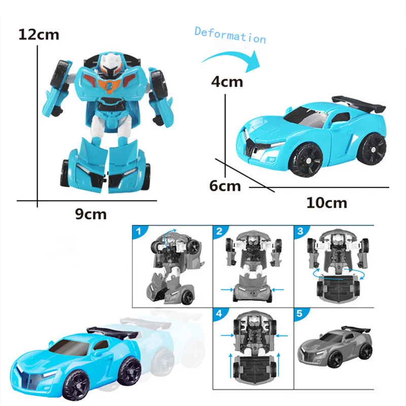 2018 New Hot Sale Korea Cartoon Deformation Robot Tobot Brothers Children Deformations Car Toys Best Birthday Gifts Collection | Игрушки и