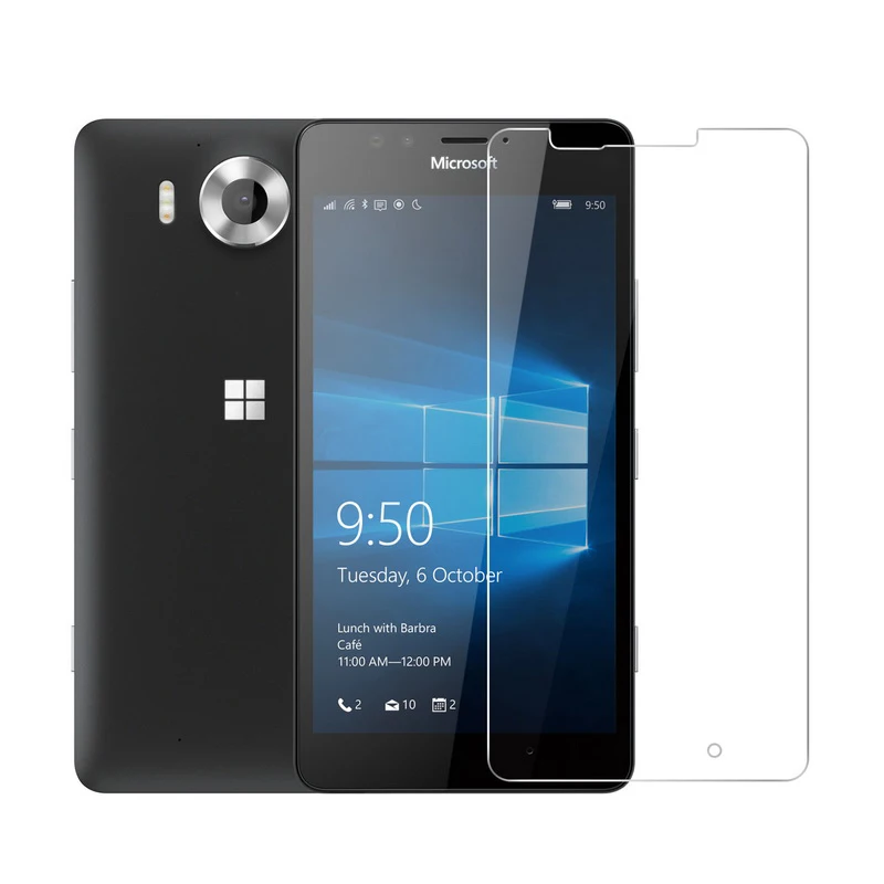 Закаленное стекло для Microsoft Lumia 535 550 650 630 635 530 Защитная пленка Nokia 640 950 XL 640XL 950XL |