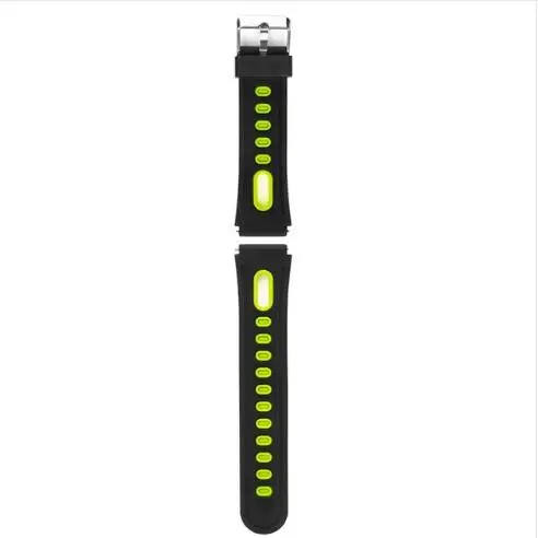 black green Модные умные часы P68/P70 оригинальные новые аксессуары силиконовый/стальной ремешок цветные Смарт-часы женские ремешок pk Mi band honor band - Цвет: black green