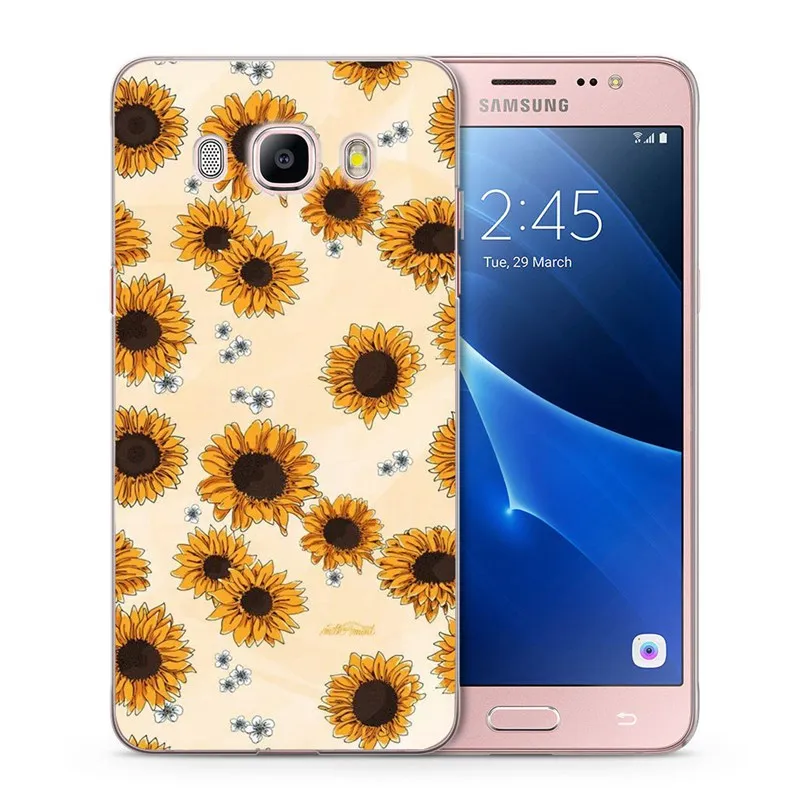 Case For Samsung Galaxy A3 A5 2016 2015 2017 prime J1 J3 J5 J7 TPU Colorful Froral Soft Painted Design Shell Cover Fundas N122 |