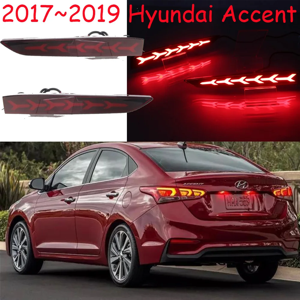 2017 ~ 2019/2012 2014 accent задний светильник solaris хвост на открытом воздухе Бесплатная