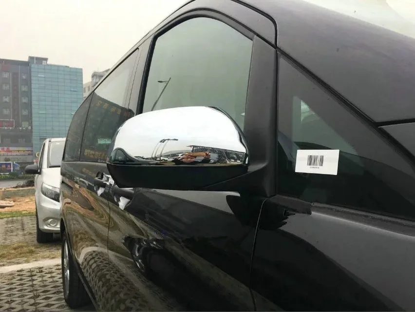 WELKINRY автомобильный чехол для Benz VITO V-Class Viano Valente Metris ABS боковое крыло автомобиля заднего вида отделка зеркала дверцы
