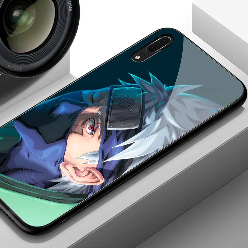 FinderCase для Huawei P10 чехол Наруто Какаси из закаленного стекла Mate 9 10 Pro P20 Honor V9 V10 Play Nova