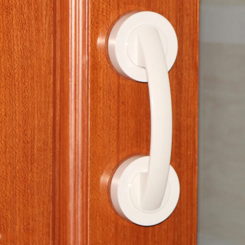 Vacuum Suction Door Handle Bathroom Handrail Kitchen Glass Doors Shower Safety Grab Bar Furniture Pull Knob Dropshipping | Обустройство